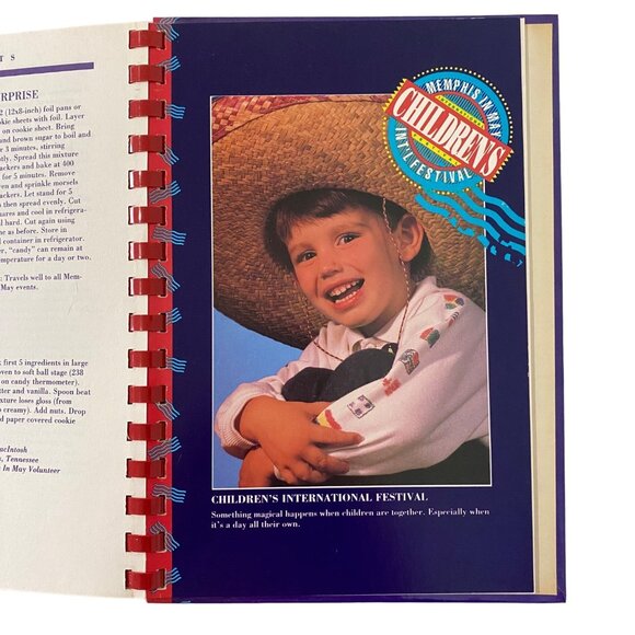 Memphis in May Cookbook 1989 Volume One Southern Food Recipes Tennessee - Picture 3 of 9